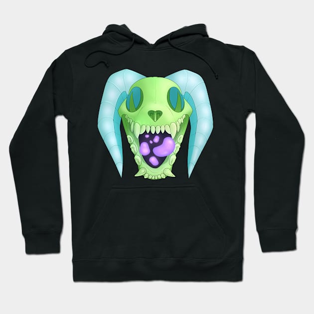 Skullyena Monster Hoodie by Zazi